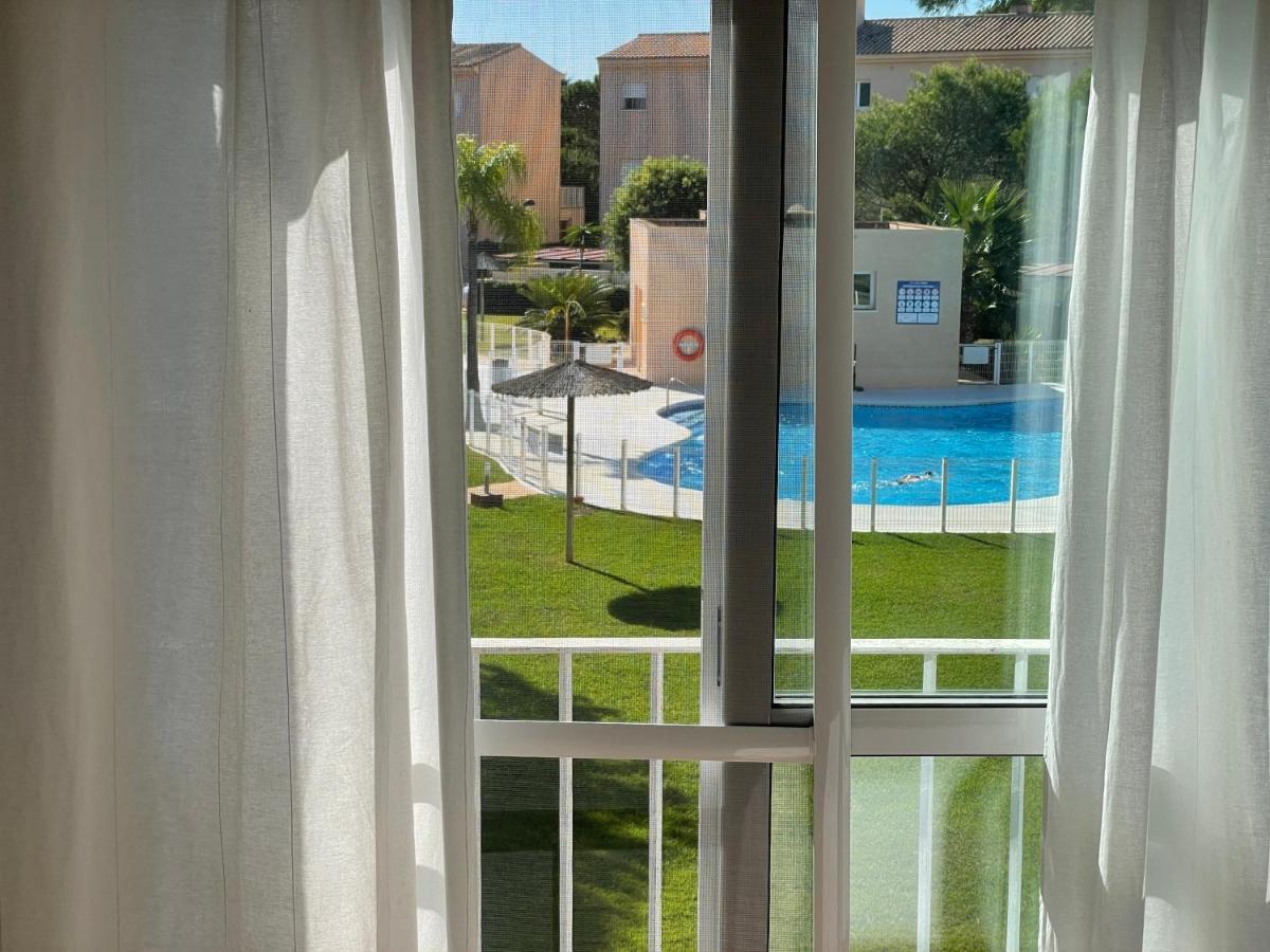 En La Zona Mas Tranquila Del Novo Sancti Petri Leilighet Chiclana de la Frontera Eksteriør bilde